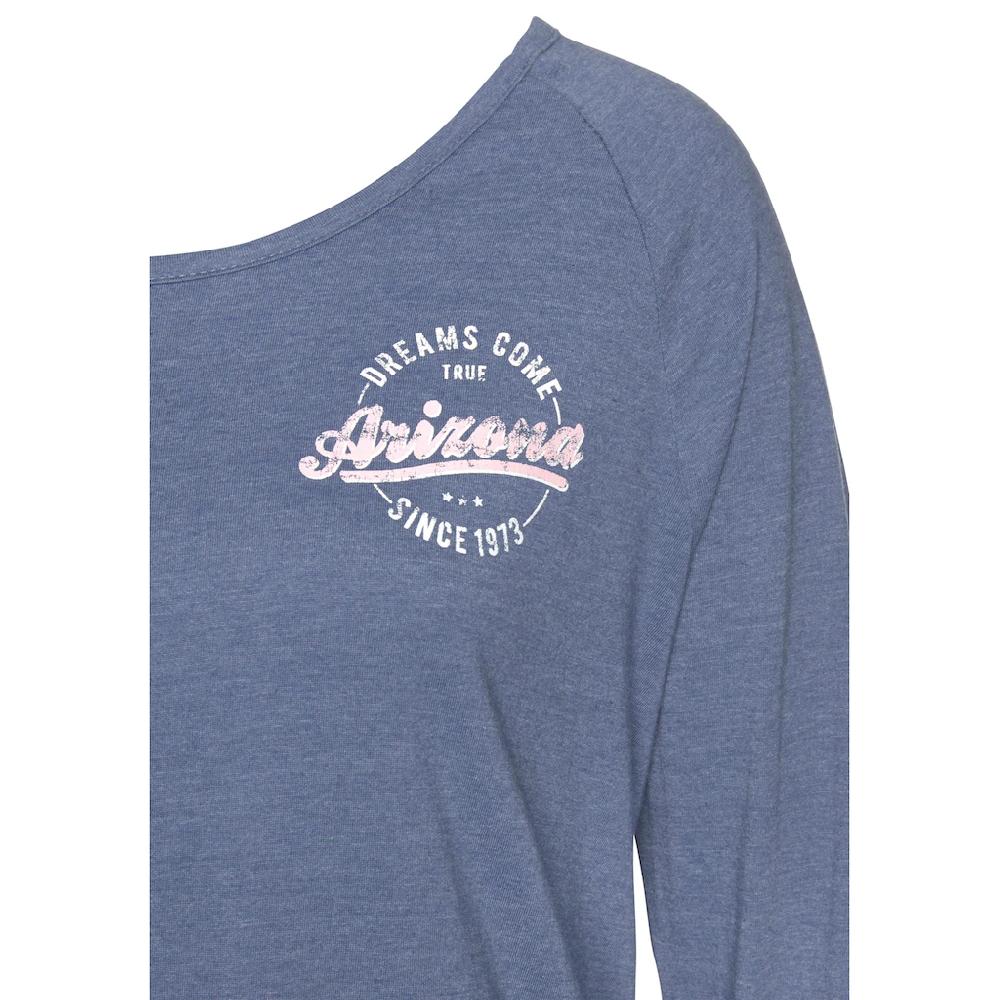 Arizona Nachthemd Mit Abgerundetem Saum Online Kaufen