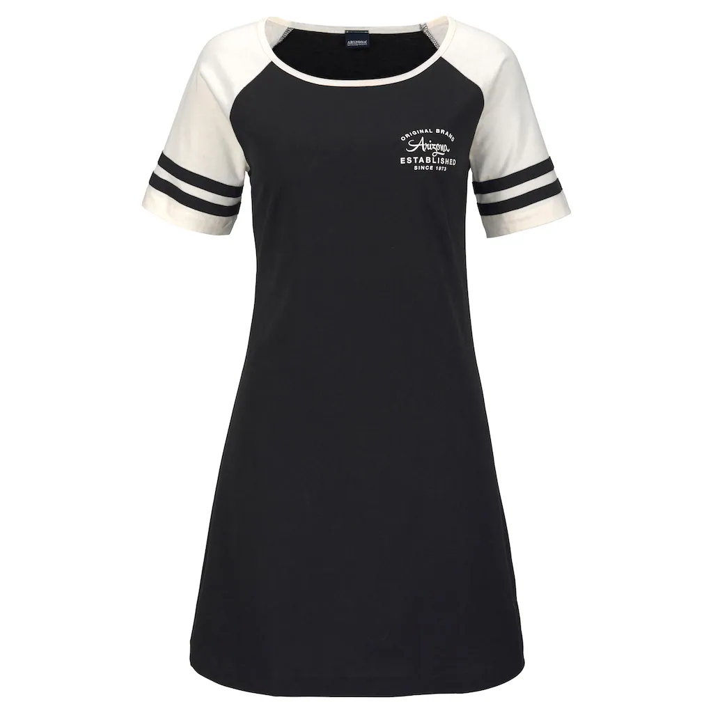 Arizona Nachthemd Mit Leicht Abgerundetem Saum Online Kaufen