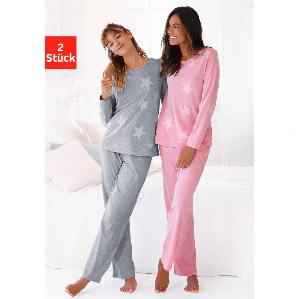 Arizona Pyjama (2 Stück) mit hohem Baumwollanteil online kaufen