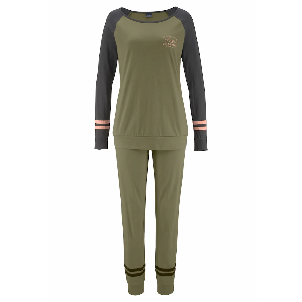 Arizona Pyjama Mit Elastischem Tunnelzugbund Online Kaufen