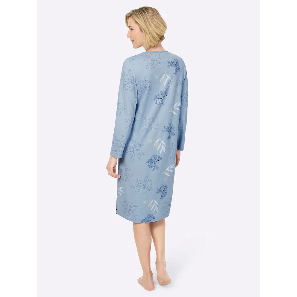 Ascafa Nachthemd »Langarm-Nachthemden« Online Kaufen