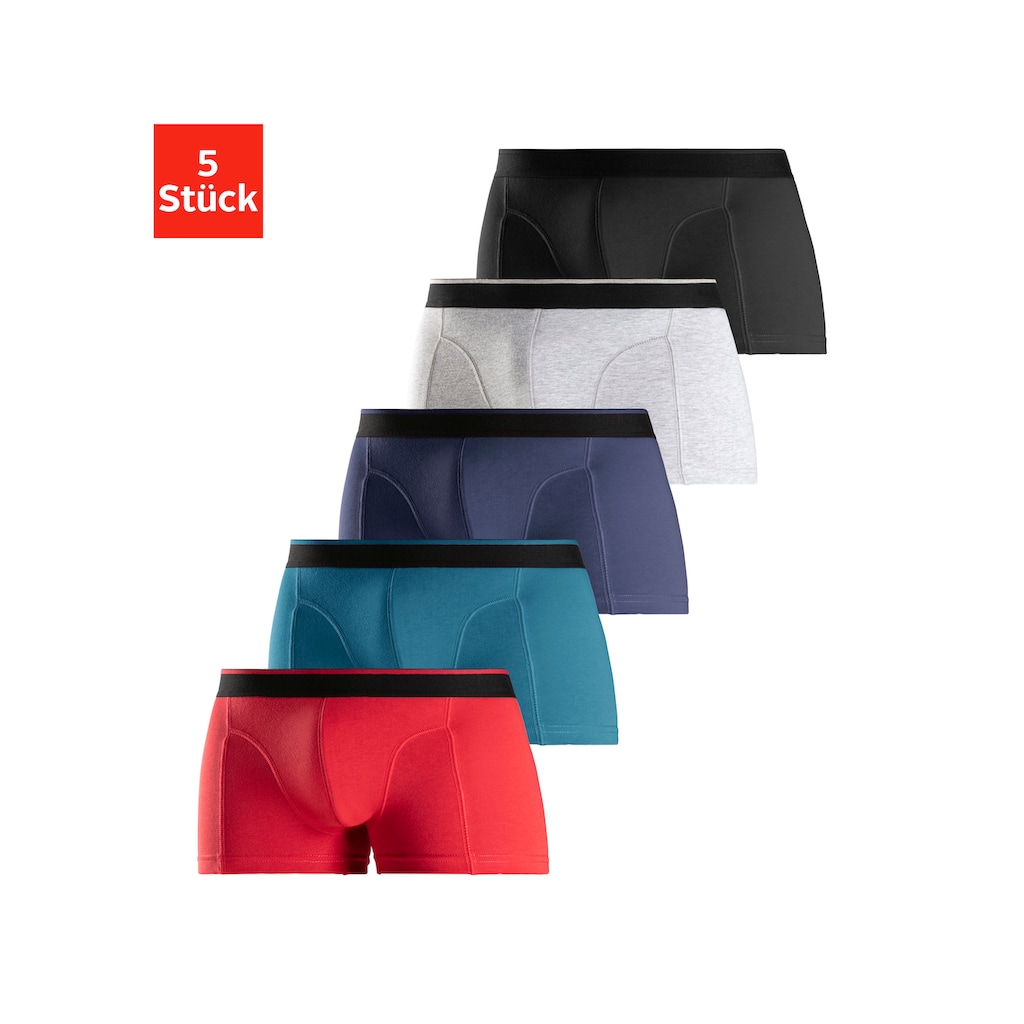 AUTHENTIC LE JOGGER Boxer »Boxershorts für Herren« (Packung 5 St.) aus Baumwollmix ▷ für