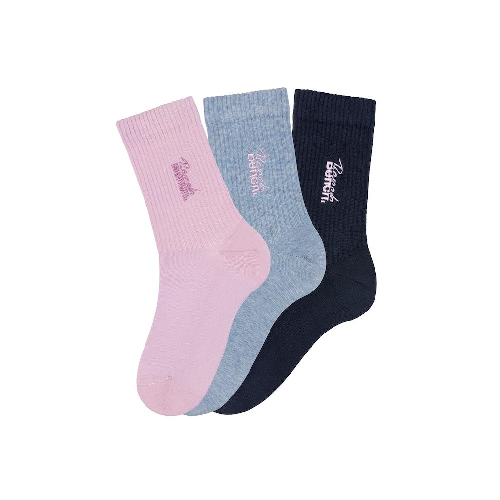 Bench. Basicsocken (Packung 3 Paar) mit Bench Stickerei online bestellen
