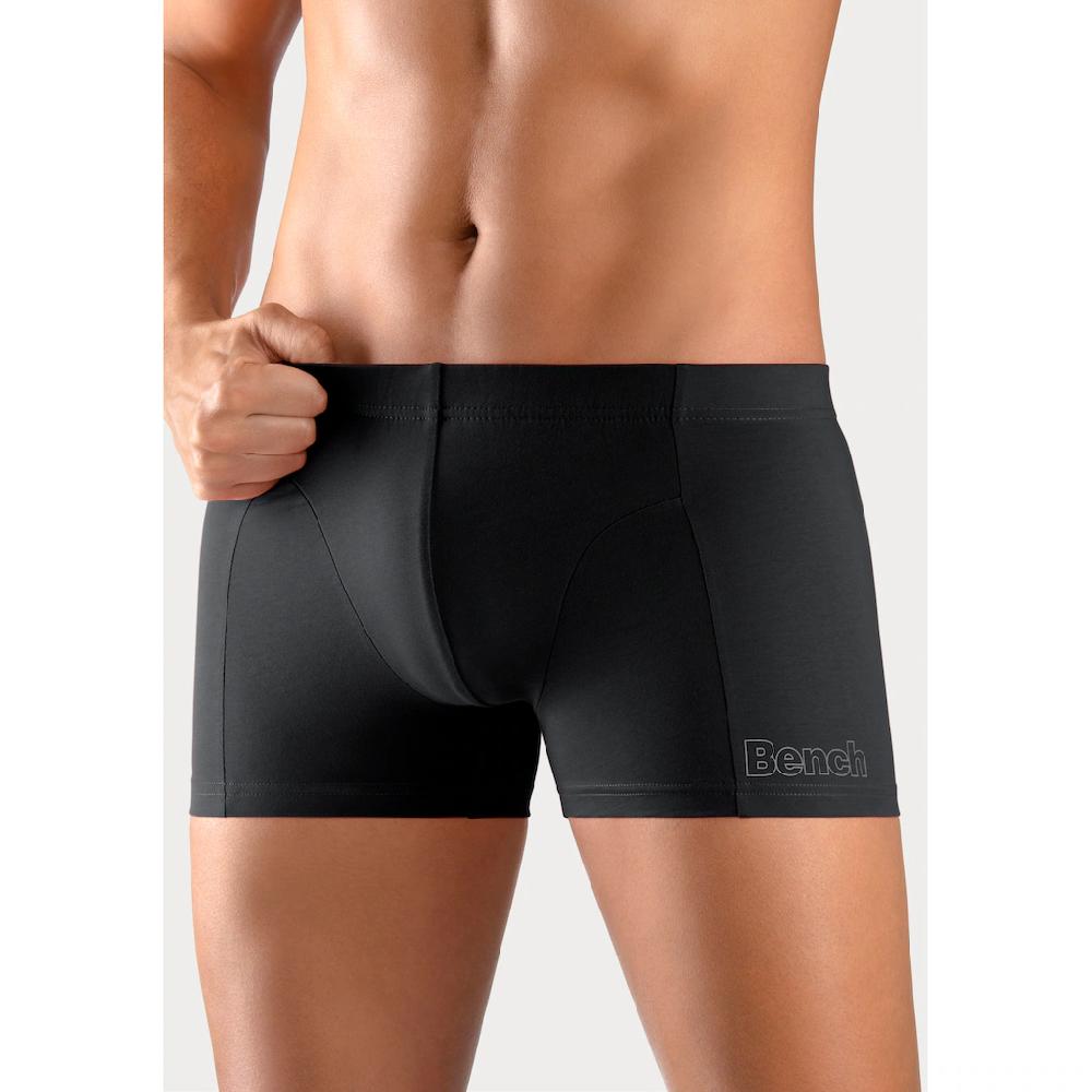 Bench. Boxer »Boxershorts Für Herren« (Dose 4 St.) In Der Dose Mit Kleinem Logodruck Auf Dem Bein ▷ Für