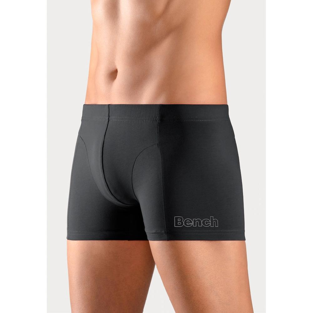 Bench. Boxer »Boxershorts Für Herren« (Dose 4 St.) In Der Dose Mit Kleinem Logodruck Auf Dem Bein ▷ Für