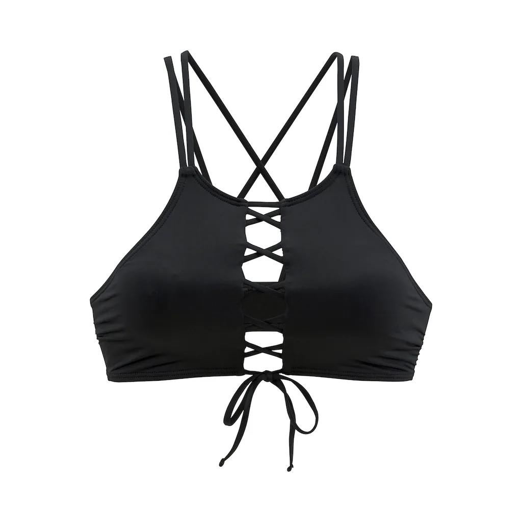 Bench. Bustier-Bikini-Top »Perfect« Mit Raffinierter Schnürung ▷ Für