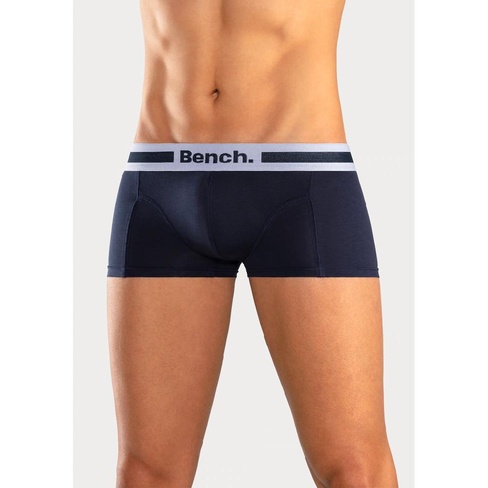 Bench. Hipster (Packung 4 St.) Knapp Sitzende Boxershorts Aus Baumwollmischung