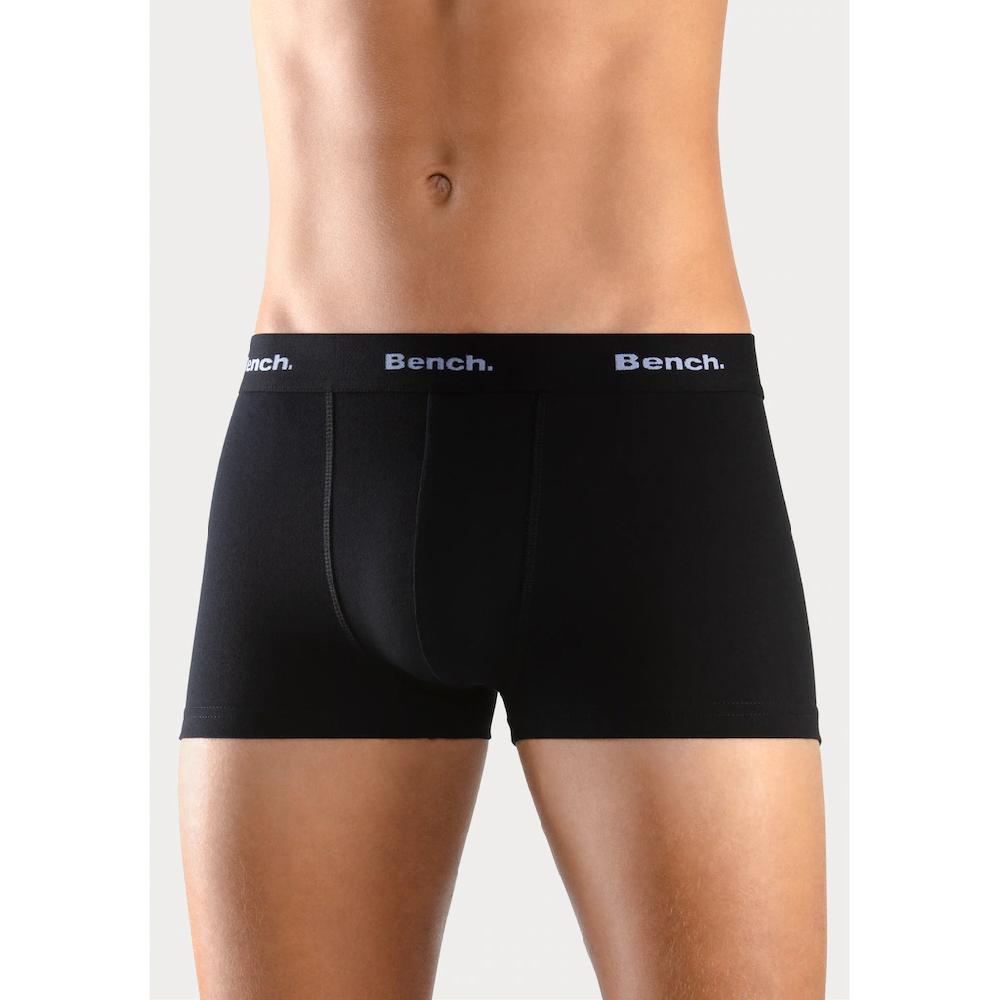 Bench. Hipster (Packung 4 St.) Knapp Sitzende Boxershorts Aus Baumwollmischung