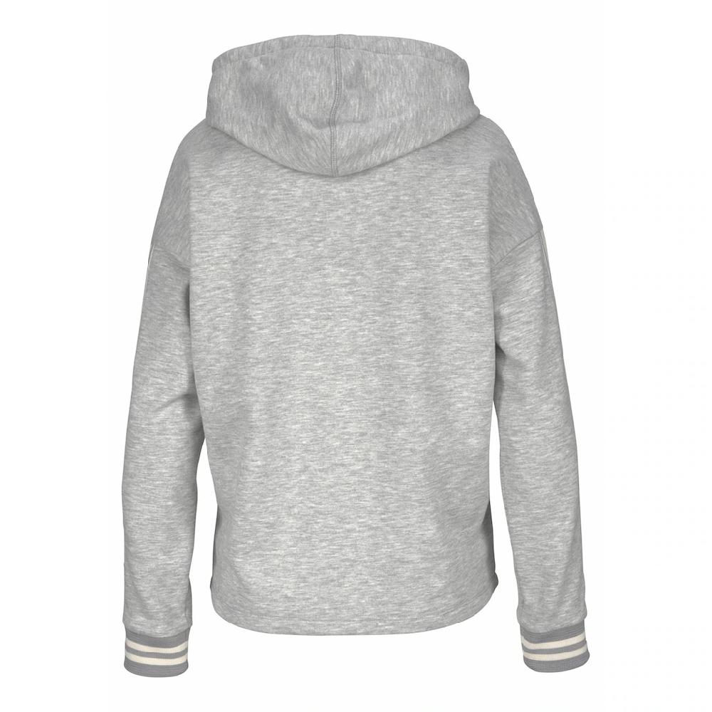Bench. Kapuzensweatshirt Mit Gestreiftem Bund Und Glanzprint Loungewear Loungeanzug Hoodie
