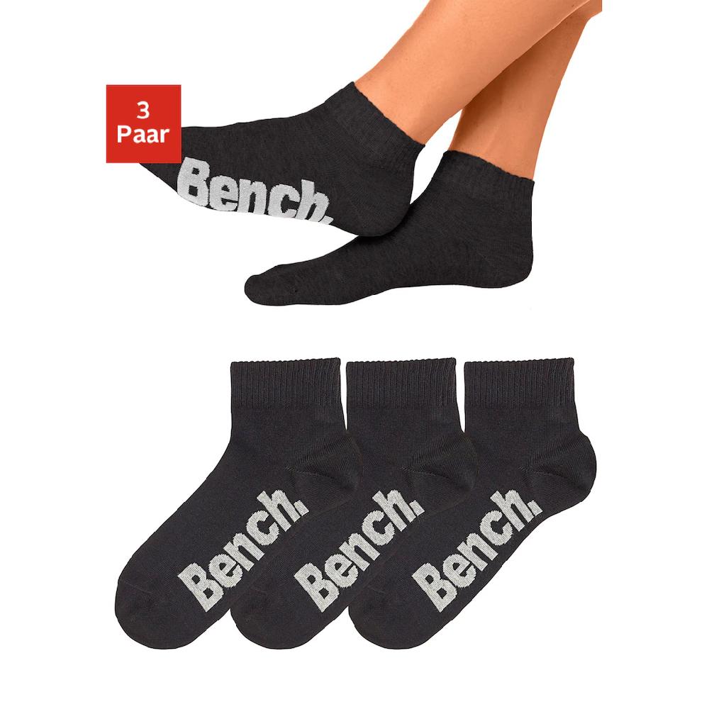 Bench. Kurzsocken (Packung 3 Paar) Mit Bequemen Rippbündchen Kaufen
