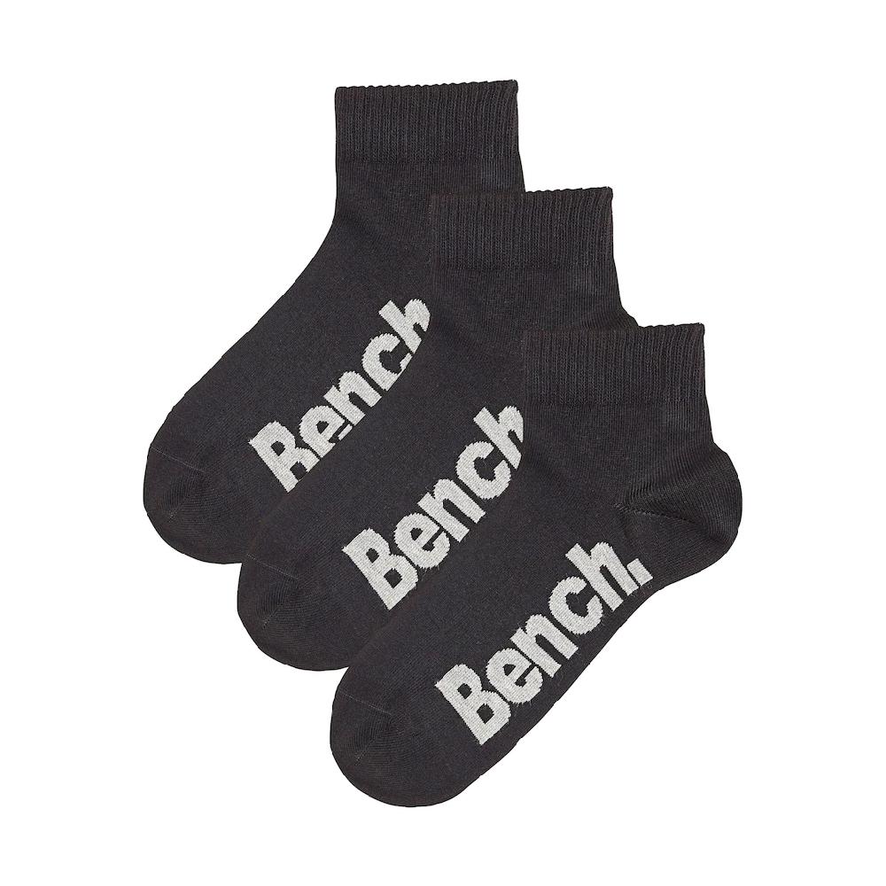 Bench. Kurzsocken (Packung 3 Paar) mit bequemen Rippbündchen kaufen