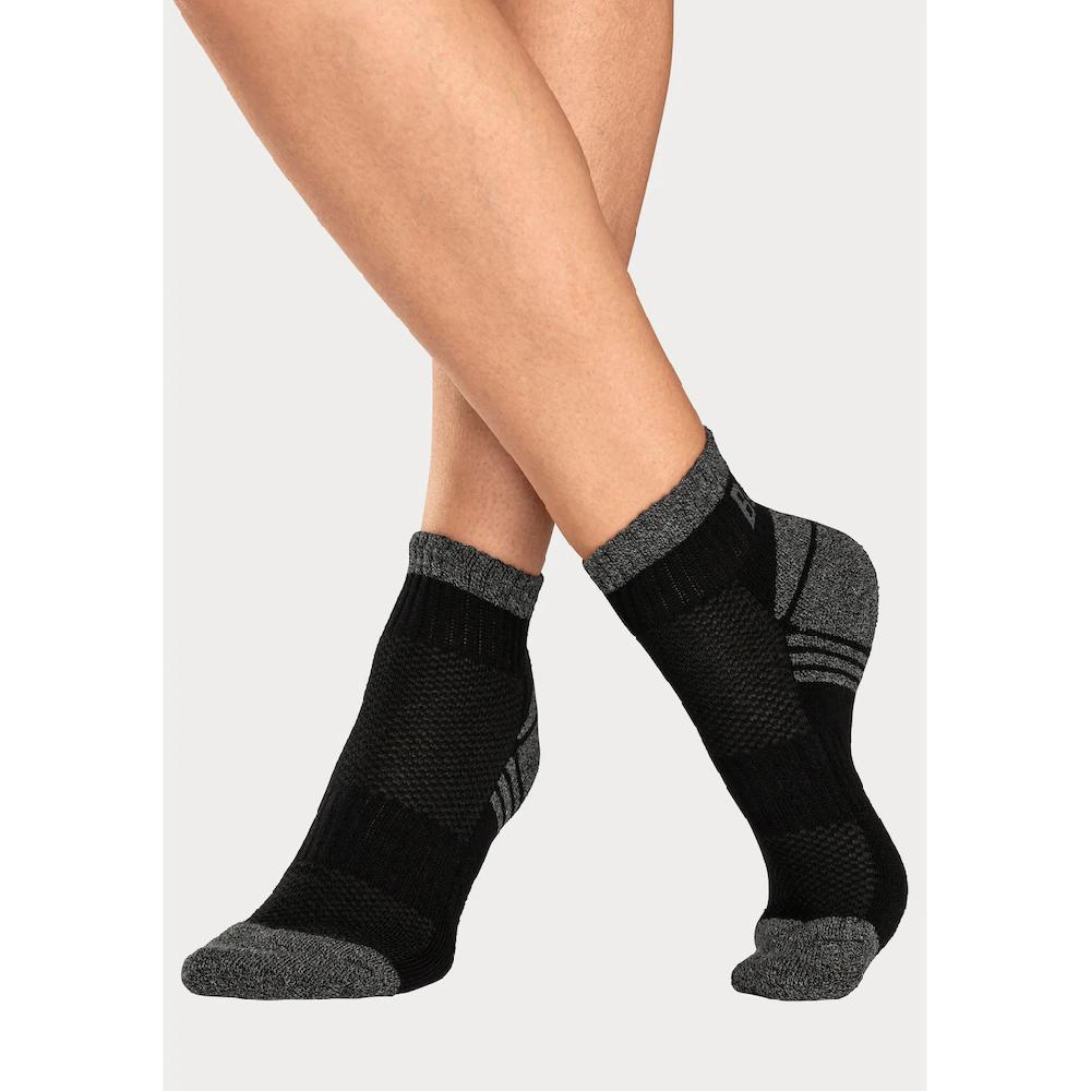 Bench. Kurzsocken (Packung 3 Paar) Mit Mittelfußgummi Und Pikee Online Kaufen