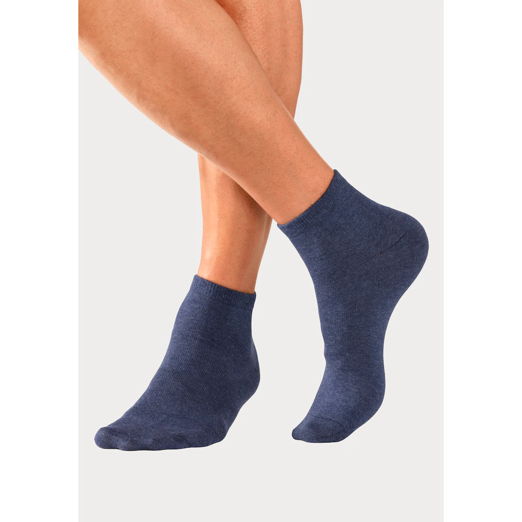 Bench. Kurzsocken (Packung 6 Paar) Mit Eingestricktem Markenlogo Im Bündchen Online Bestellen