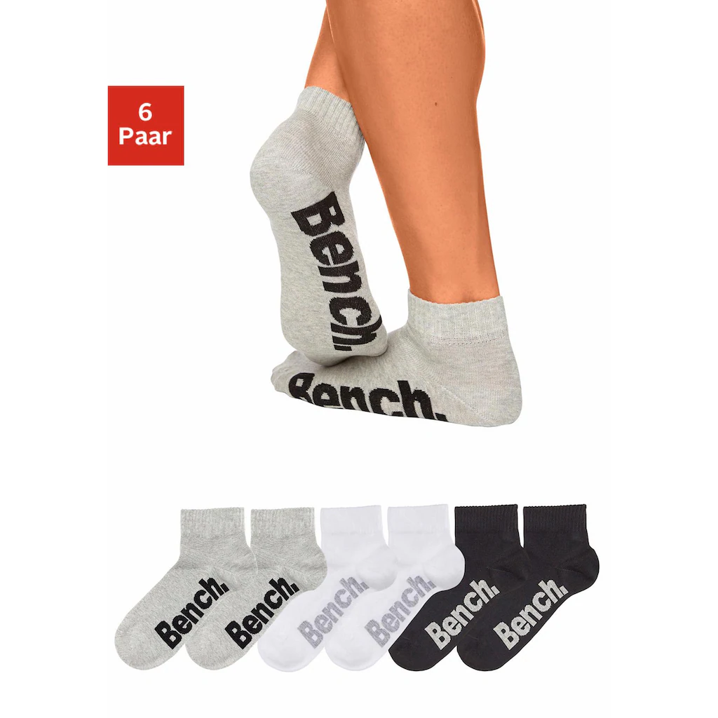 Bench. Kurzsocken (Packung 6 Paar) Mit Komfortablem Rippbündchen Bestellen