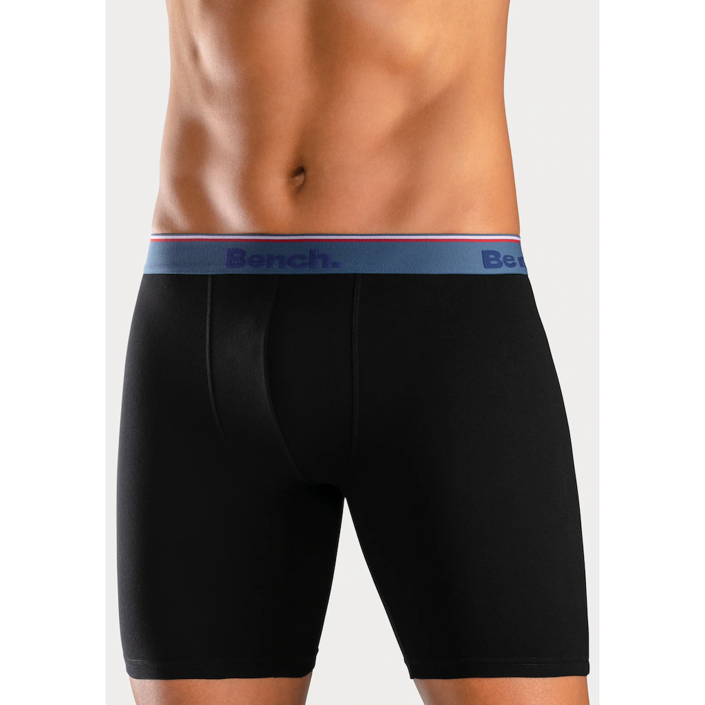 Bench. Langer Boxer (Packung 4 St.) Mit Schmalen Streifen Im Logo-Webbund Bestellen