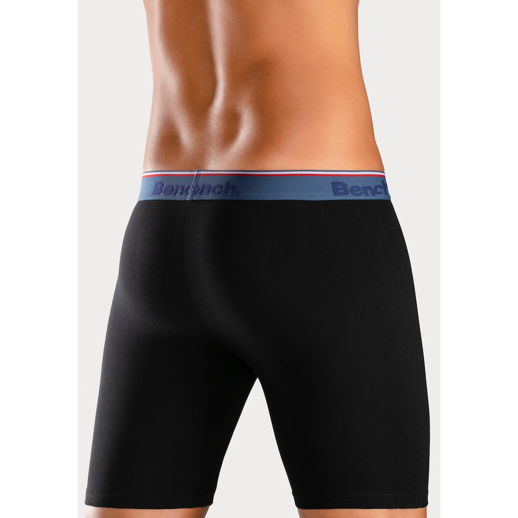 Bench. Langer Boxer (Packung 4 St.) Mit Schmalen Streifen Im Logo-Webbund Bestellen