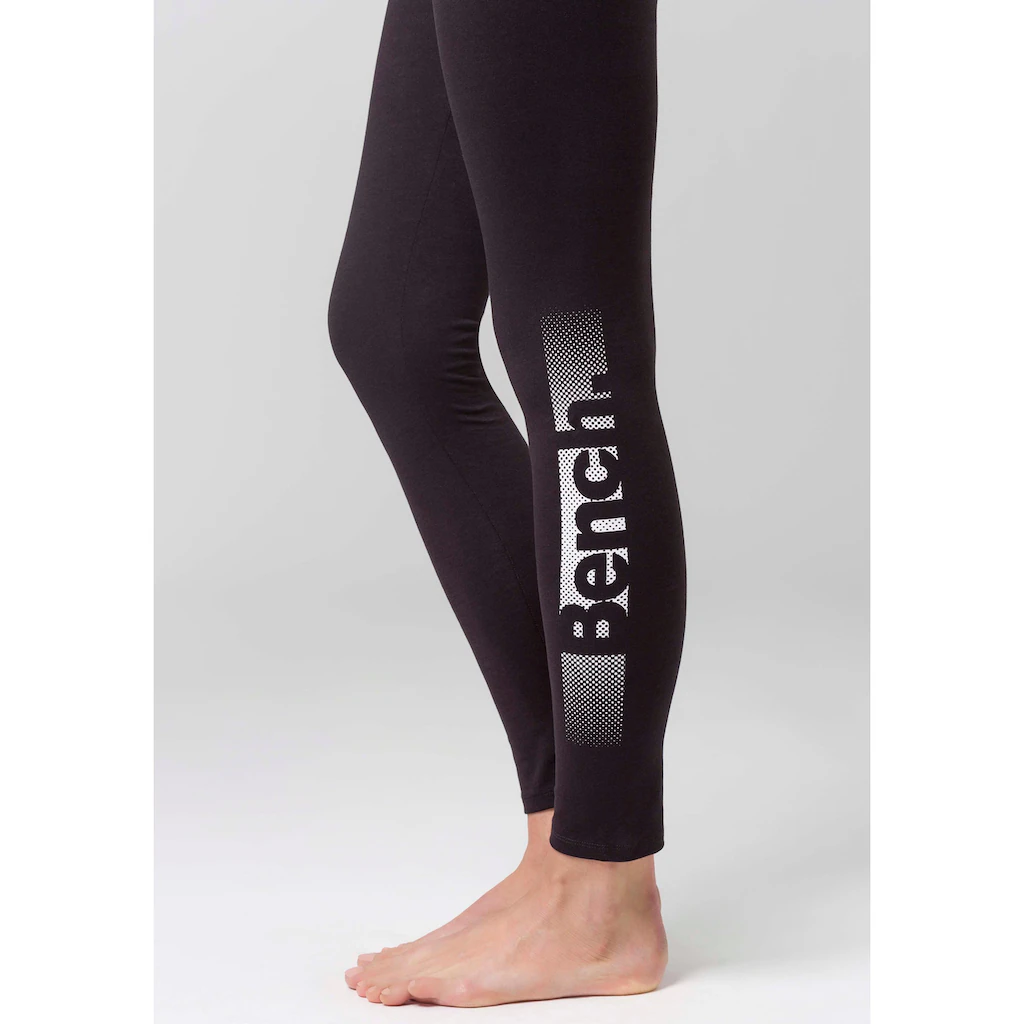 Bench. Leggings Mit Logoprint Am Bündchen