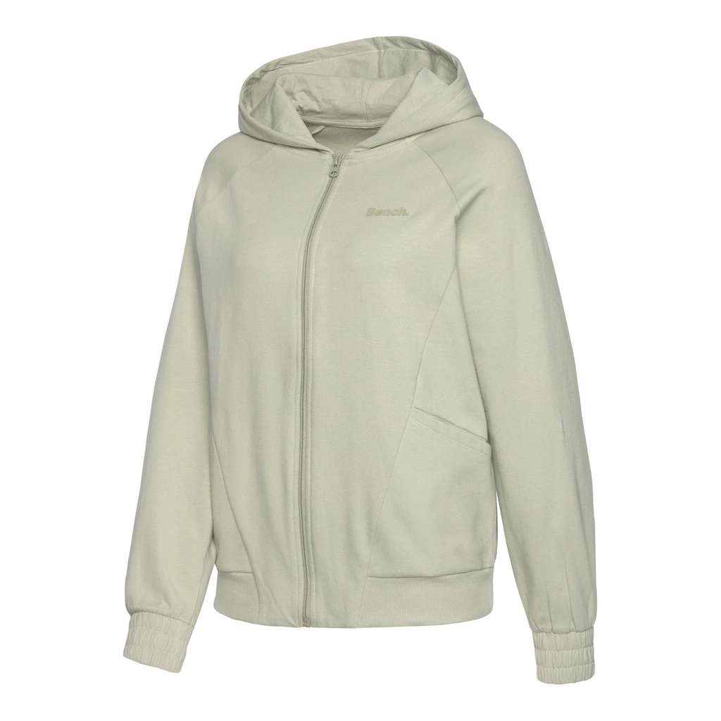 Bench. Loungewear Kapuzensweatjacke Mit Sportlichen Teilungsnähten Loungeanzug