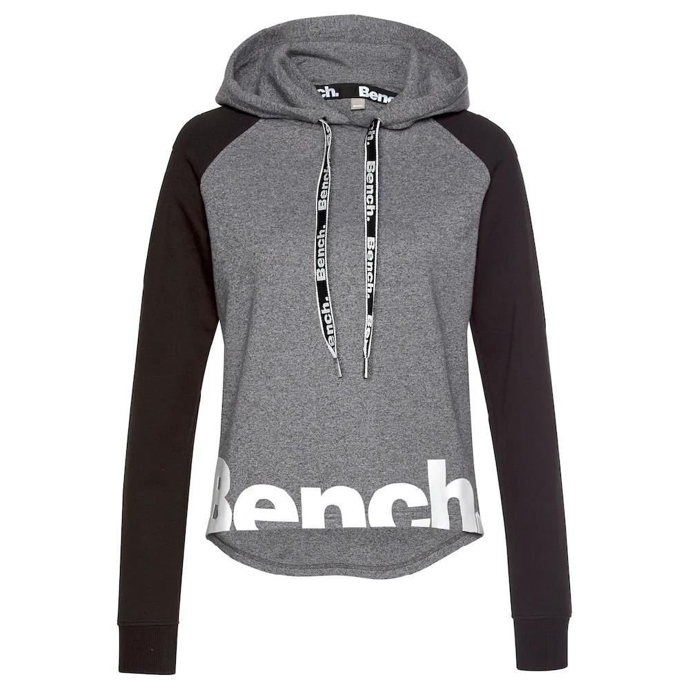 Bench. Loungewear Kapuzensweatshirt Mit Farblich Abgesetzten Ärmeln Und Logodruck Loungeanzug Hoodie