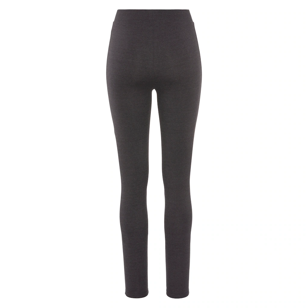 Bench. Loungewear Leggings Mit Glänzender Logostickerei Loungewear