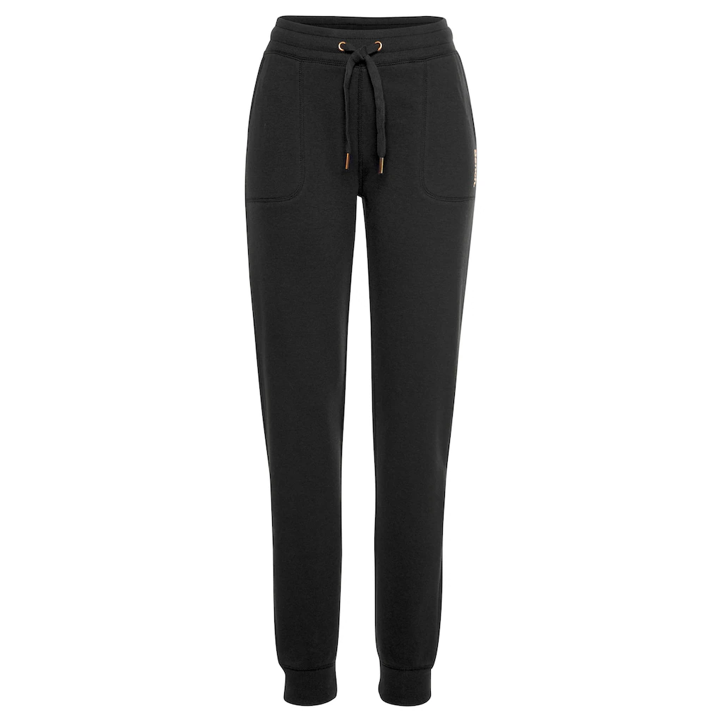 Bench. Loungewear Loungeanzug (2 Tlg.) Mit Goldenem Logomotiv Online Bestellen