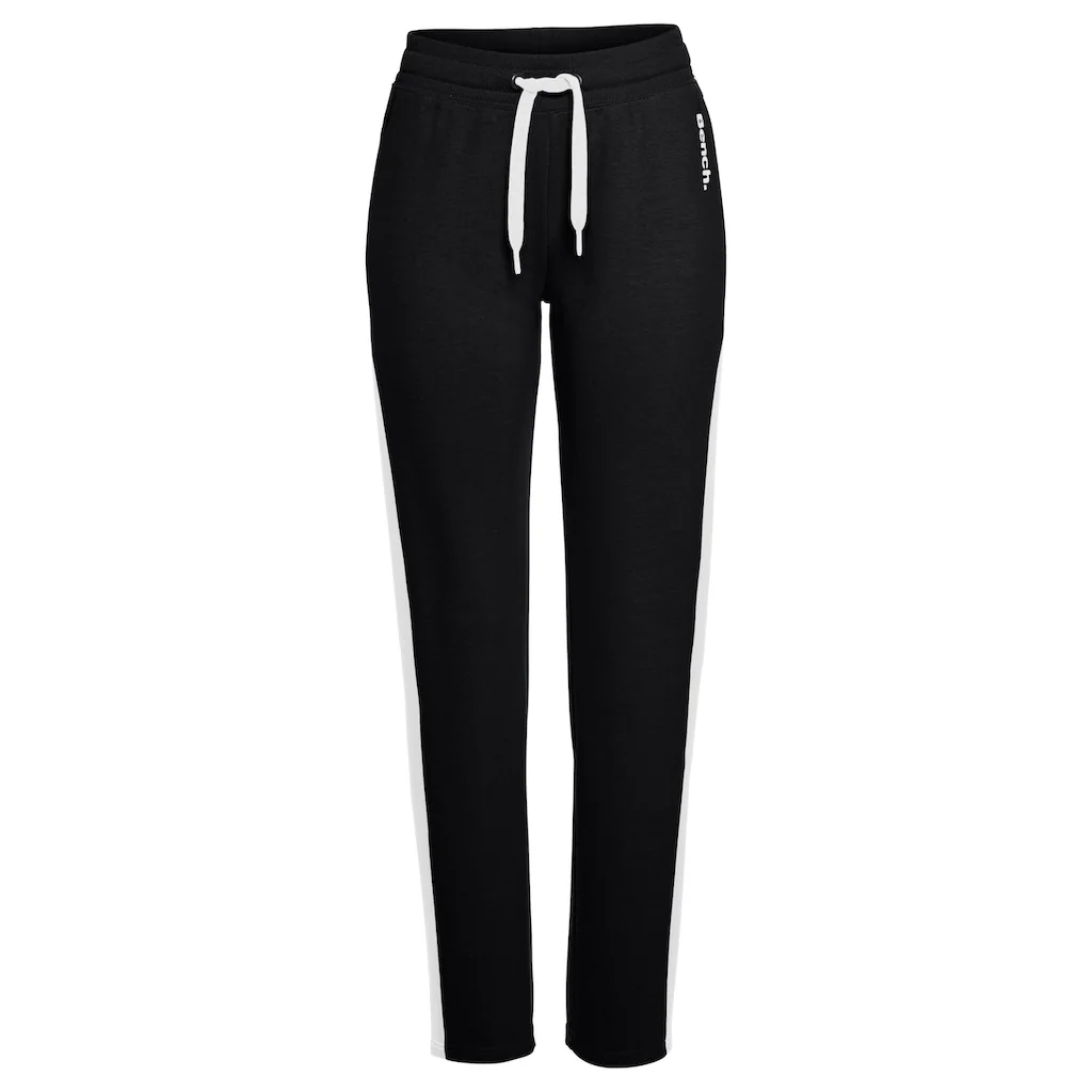 Bench. Loungewear Loungehose Mit Seitenstreifen Und Geradem Bein Loungeanzug