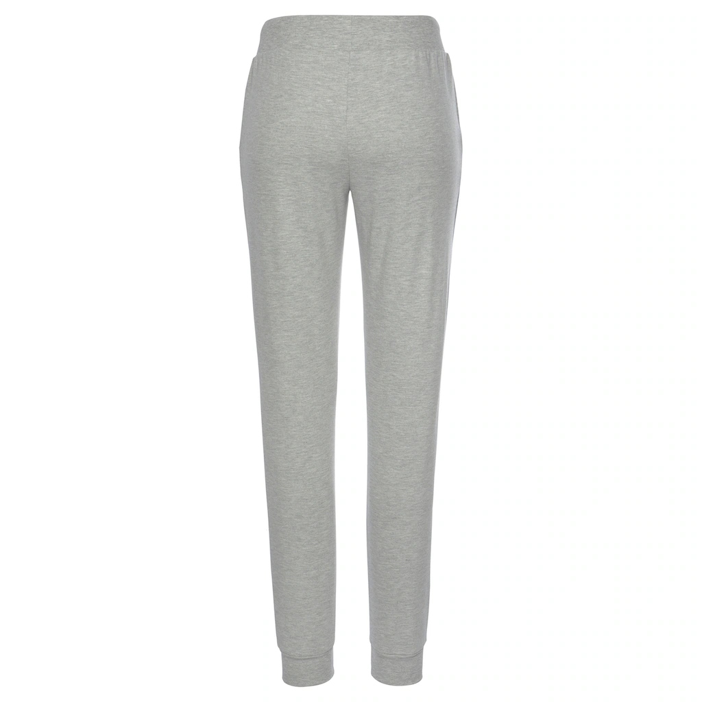 Bench. Loungewear Relaxhose Mit Glänzender Logostickerei Loungeanzug