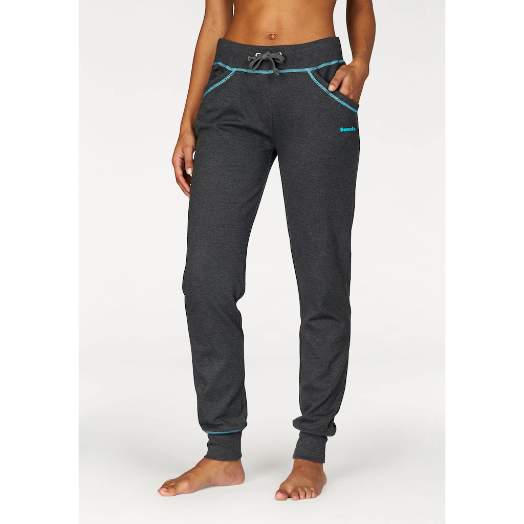 Bench. Loungewear Relaxhose mit kontrastfarbenen Nähten Loungewear