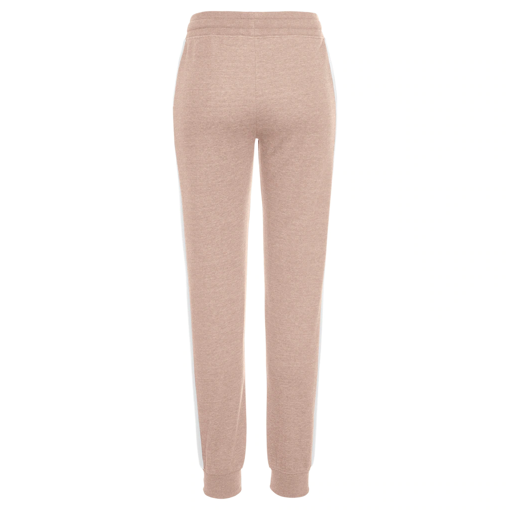 Bench. Loungewear Sweathose Mit Seitenstreifen Und Schmalem Bein
