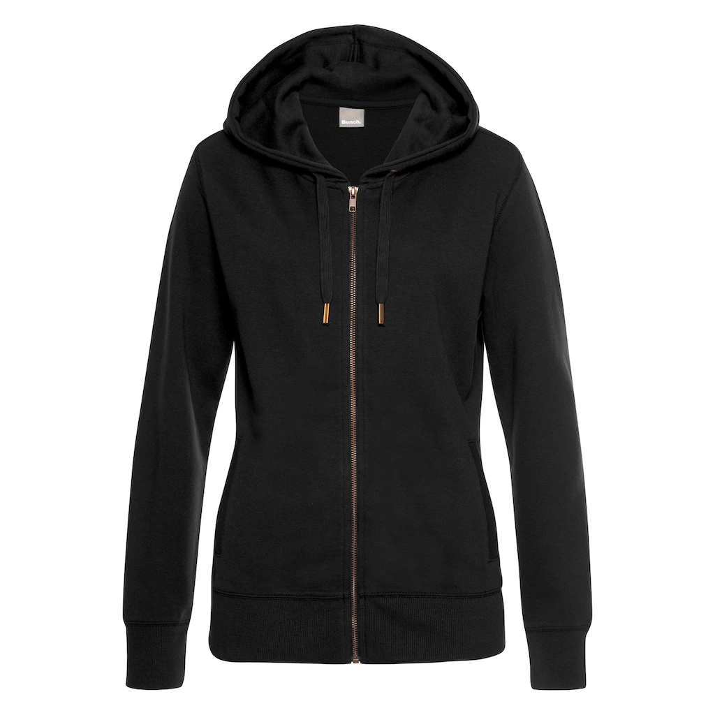Bench. Loungewear Sweatjacke Mit Taschen Und Zipper Loungeanzug