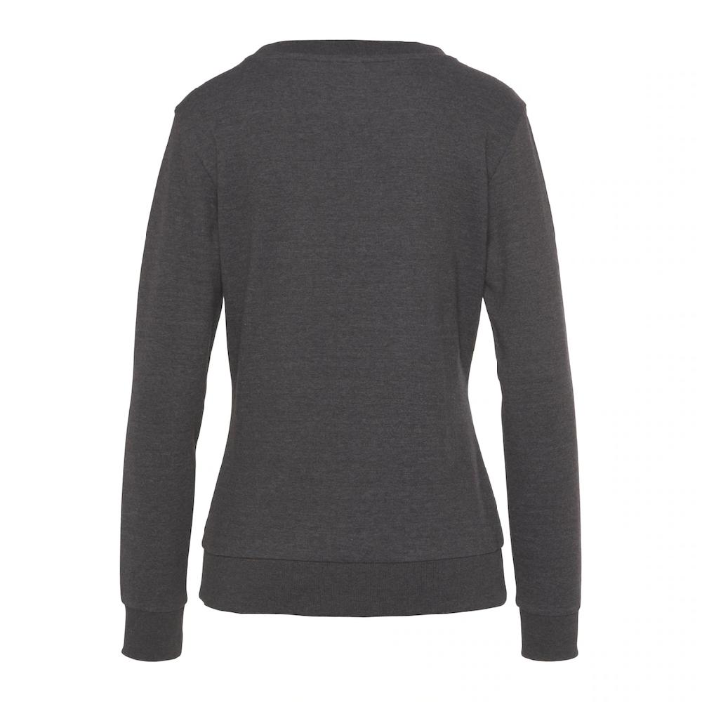 Bench. Loungewear Sweatshirt Mit Glänzender Logostickerei Loungewear