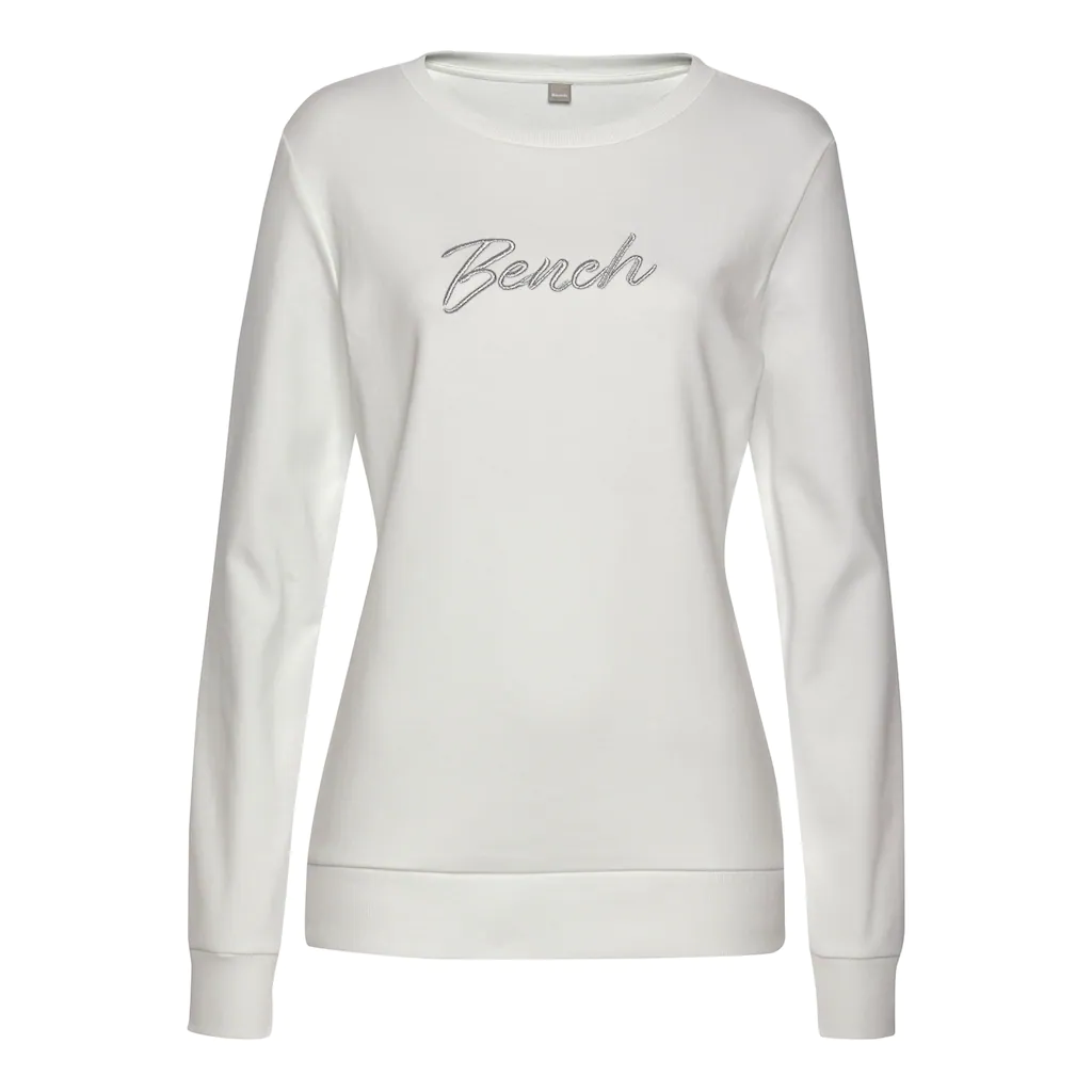 Bench. Loungewear Sweatshirt Mit Logostickerei Loungewear