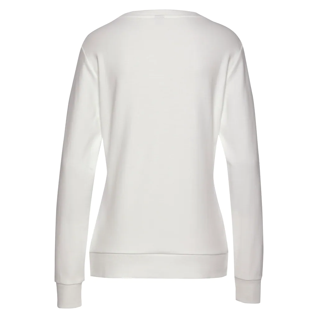 Bench. Loungewear Sweatshirt Mit Logostickerei Loungewear