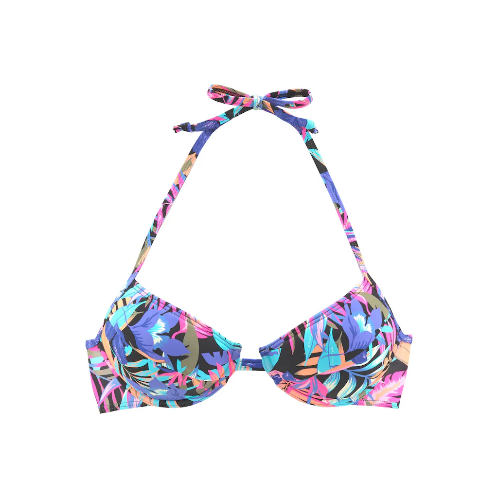 Bench. Push-Up-Bikini-Top »Pitch« Mit Farbenfrohem Druck Online Bestellen
