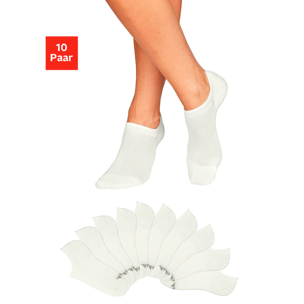Bench. Sneakersocken (Packung 10 Paar) mit Pikeestruktur online bestellen