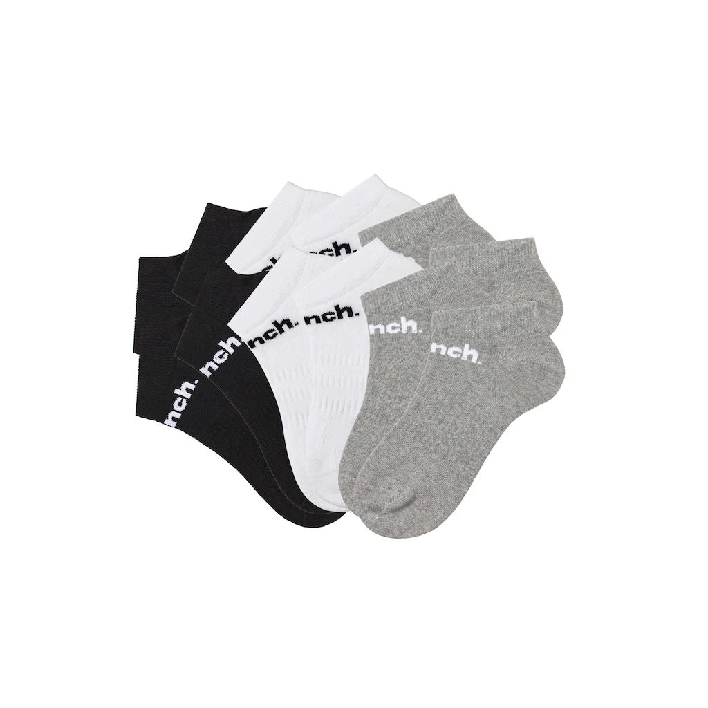 Bench. Sportsocken (Packung 12 Paar) Sneakersocken Mit Klassischem Logoschriftzug Online Bestellen