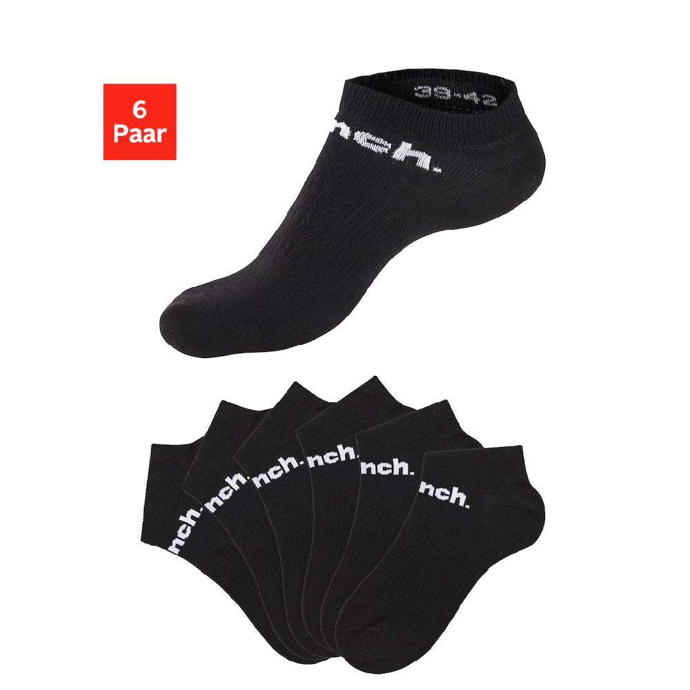 Bench. Sportsocken (Packung 6 Paar) Sneakersocken mit klassischem Logoschriftzug kaufen