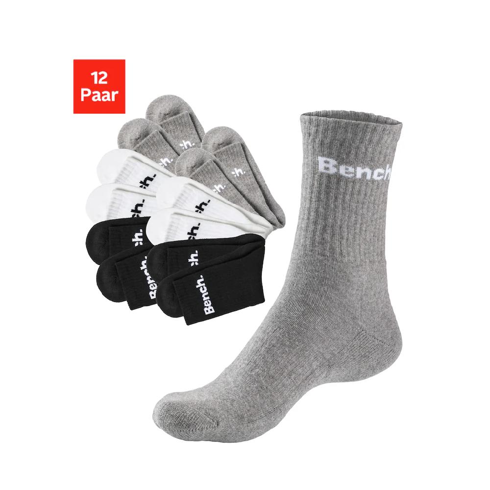 Bench. Tennissocken (Packung 12 Paar) mit Fuß Polsterung bestellen