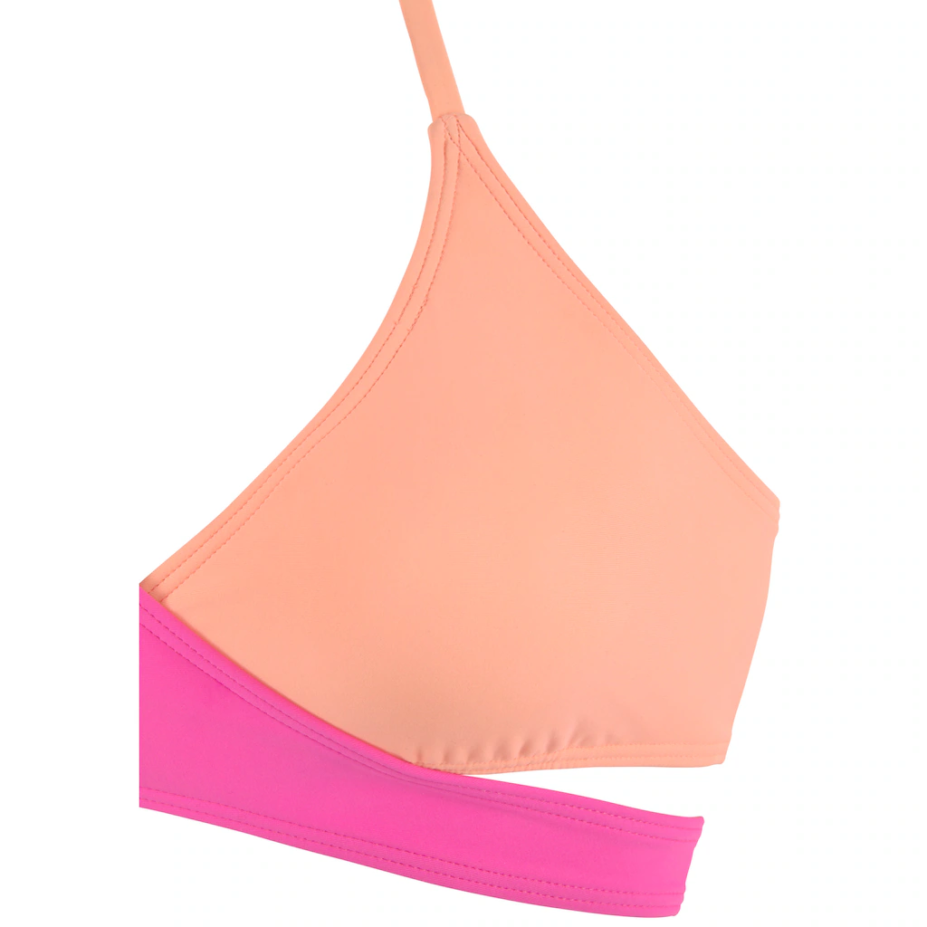 Bench. Triangel-Bikini Gewickelt In Zweifarbigem Design Online Kaufen