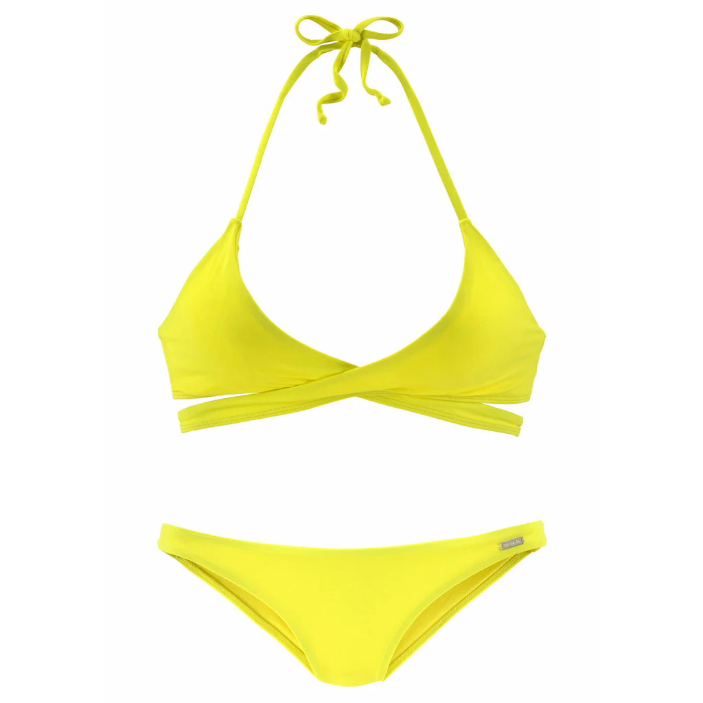 Bench. Triangel-Bikini In Wickeloptik Bestellen