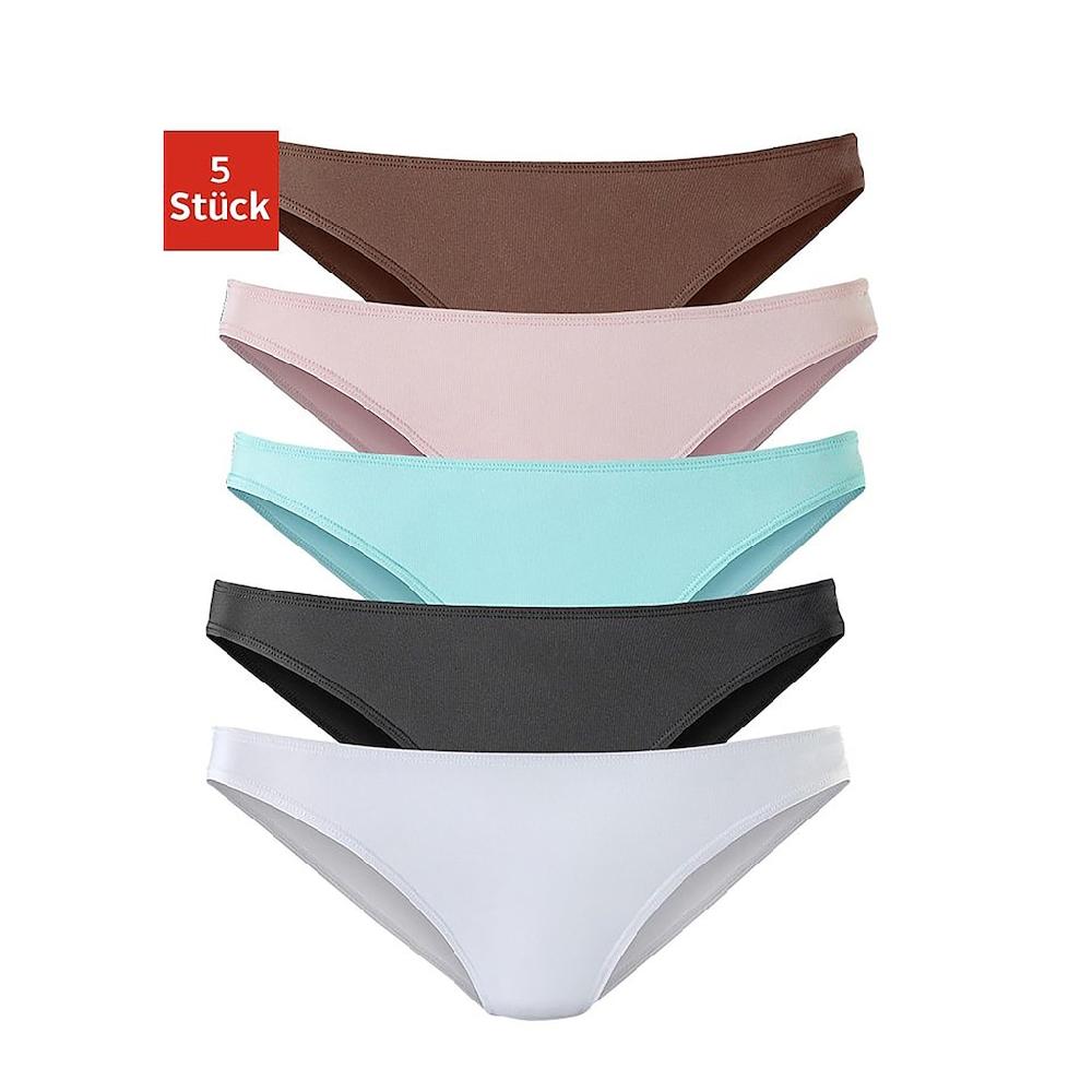 Bikinislip (Packung 5 St.) aus weicher Microfaserqualität online bestellen