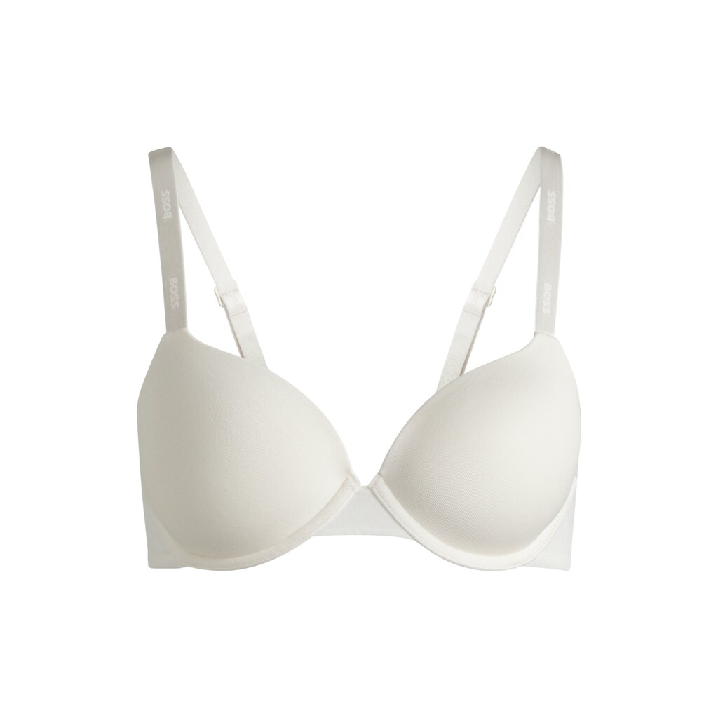 BOSS Bügel-BH »UNDERWIRE BRA CI« Mit BOSS Schriftzug Auf Den Trägern Bestellen