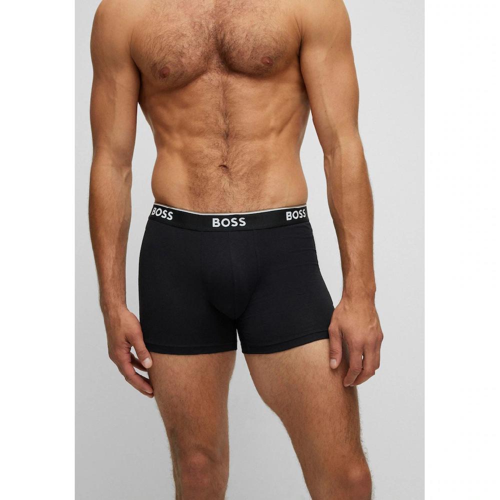 BOSS Langer Boxer »Boxer Brief 3P« (Packung 3er-Pack) Mit Farblich Passendem Webbund Kaufen
