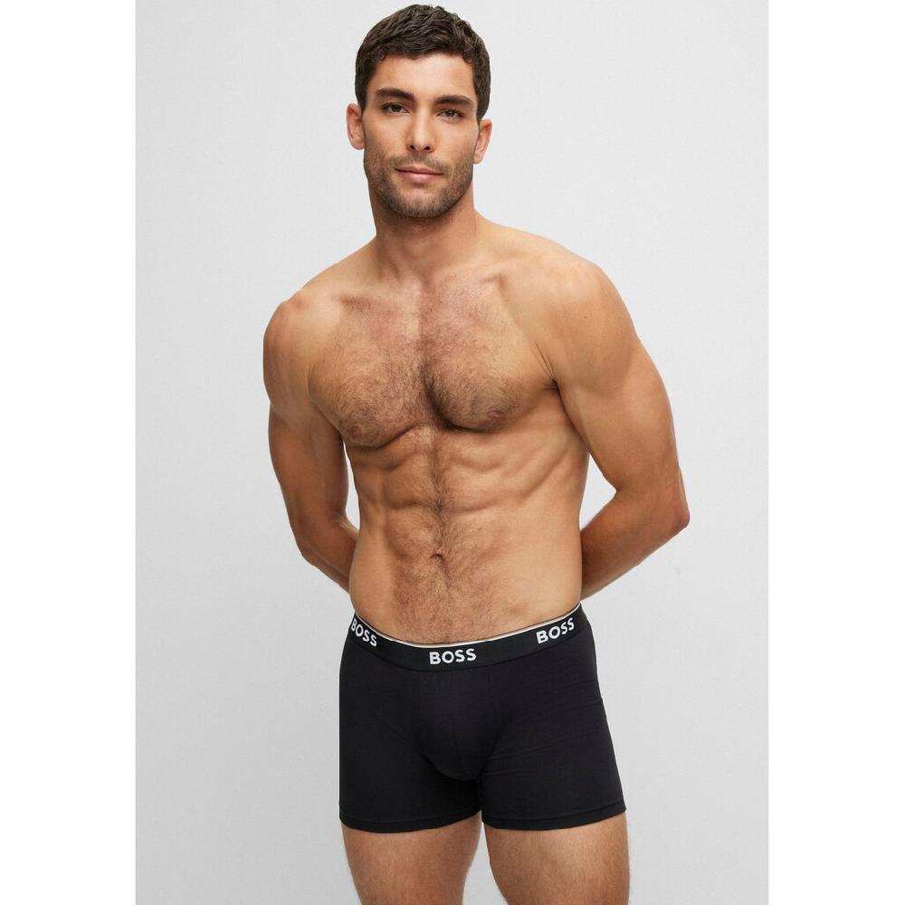 BOSS Langer Boxer »Boxer Brief 3P« (Packung 3er-Pack) Mit Farblich Passendem Webbund Kaufen