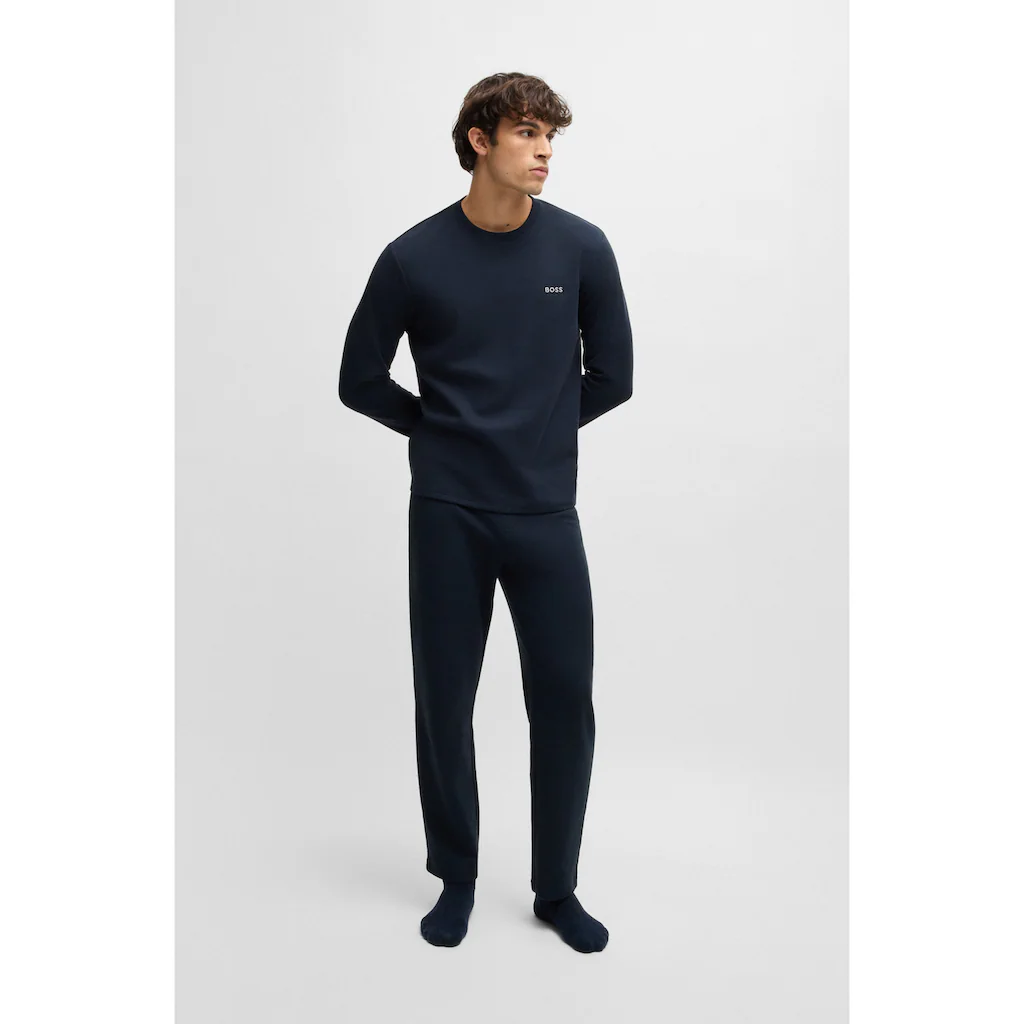 BOSS Pyjamaoberteil »Waffle LS-Shirt« ▷ Bestellen
