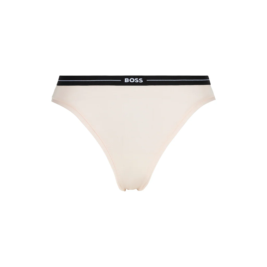 BOSS Slip »3P BRIEF« (Packung 3 St. 3er) Mit Elastischen Logobund Online Kaufen