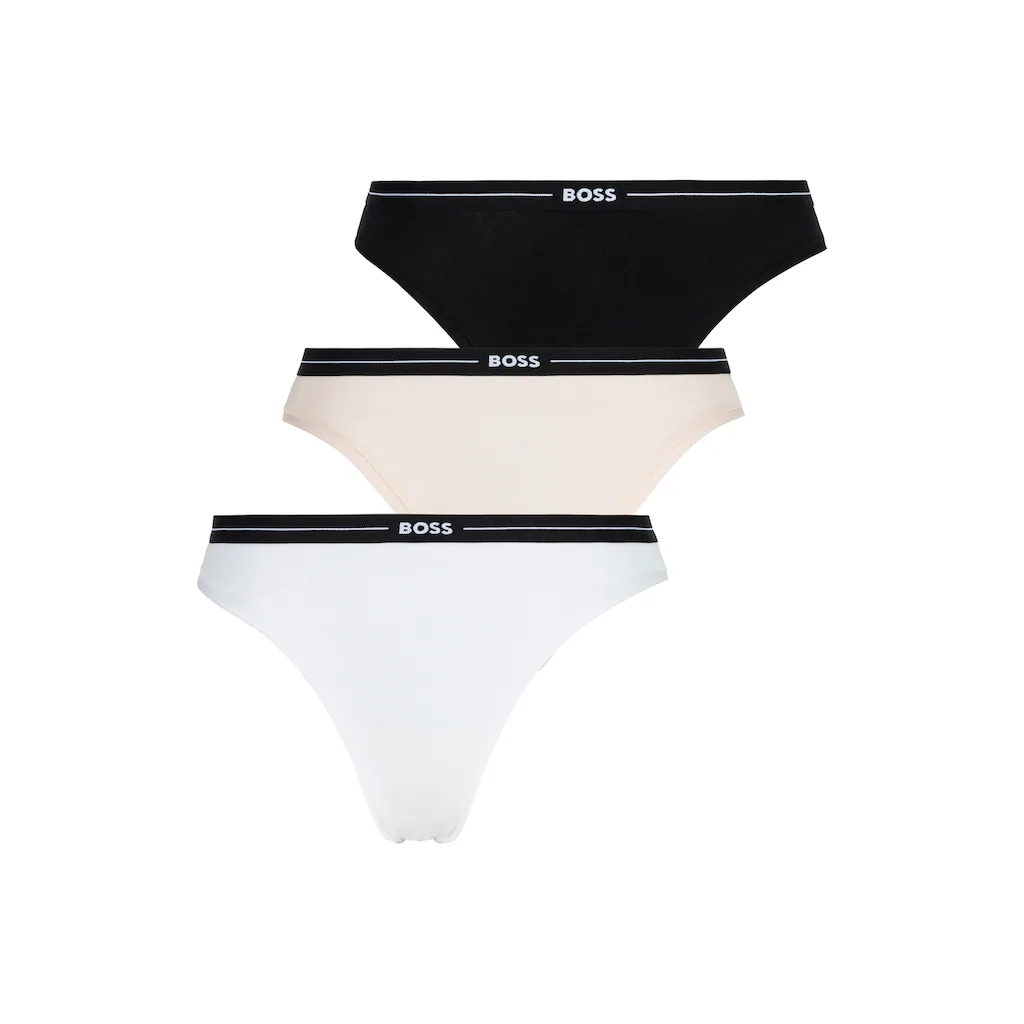 BOSS Slip »3P BRIEF« (Packung 3 St. 3er) mit elastischen Logobund online kaufen