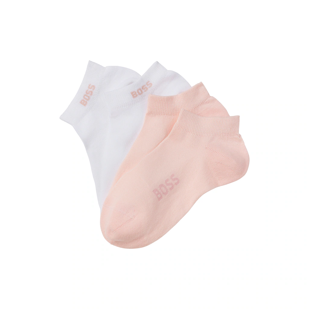 BOSS Sneakersocken »2P AS Logo CC W« (Packung 2 Paar 2er Pack) mit Logoschriftzug