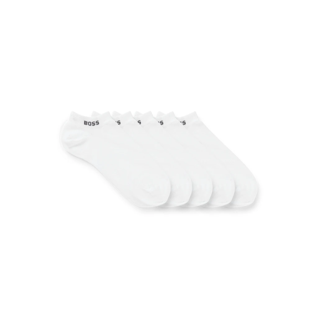 BOSS Sneakersocken »5P AS Logo CC W« (Packung 5 Paar 5er) Mit BOSS-Logoschriftzug Online Kaufen