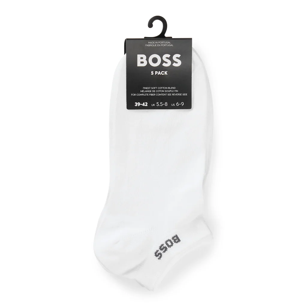 BOSS Sneakersocken »5P AS Logo CC W« (Packung 5 Paar 5er) Mit BOSS-Logoschriftzug Online Kaufen